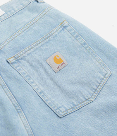 Carhartt Brandon Shorts in Blue Heavy Stone Bleach