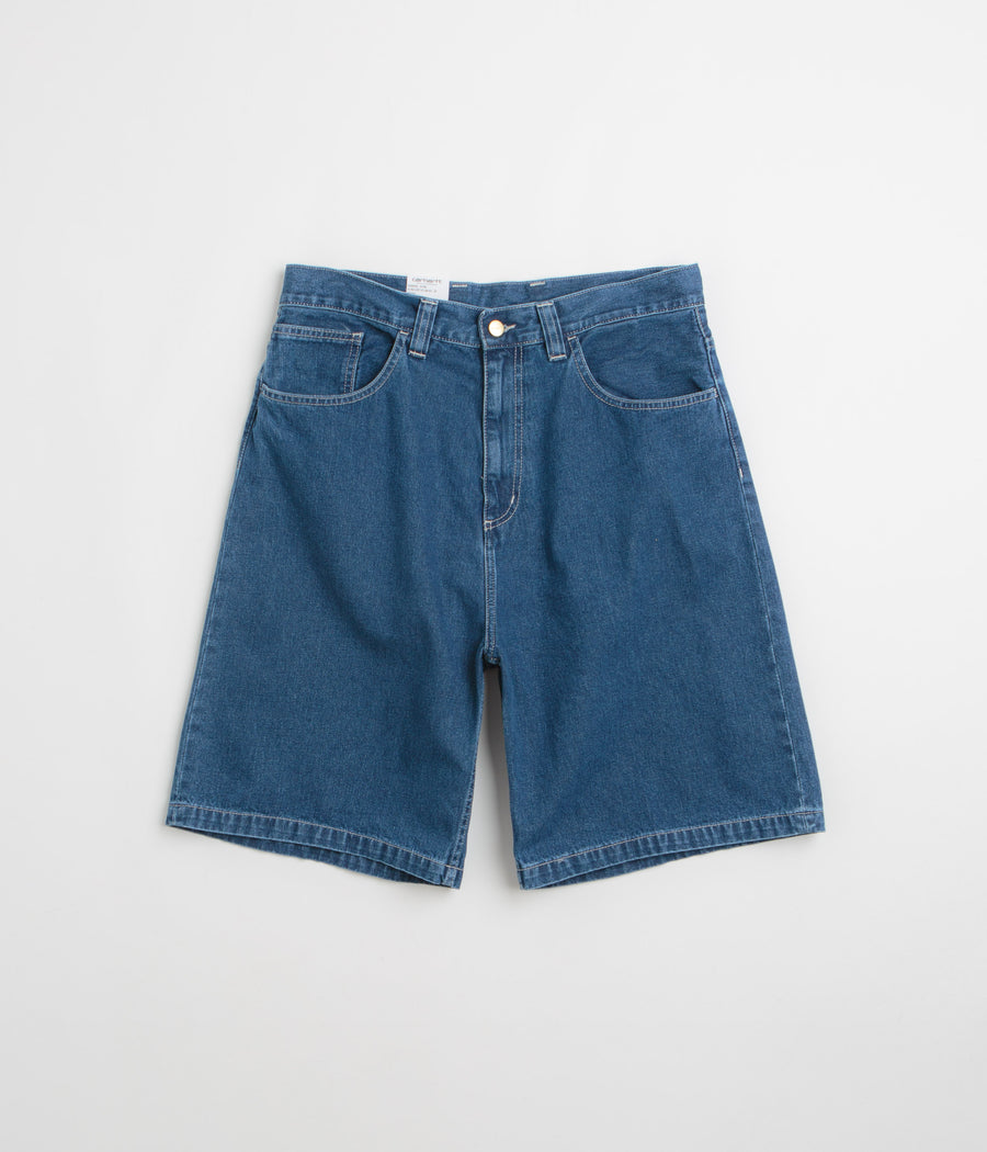 Carhartt Brandon Shorts - Stone Washed Blue