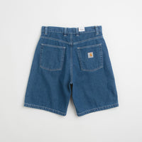 Carhartt Brandon Shorts - Stone Washed Blue thumbnail