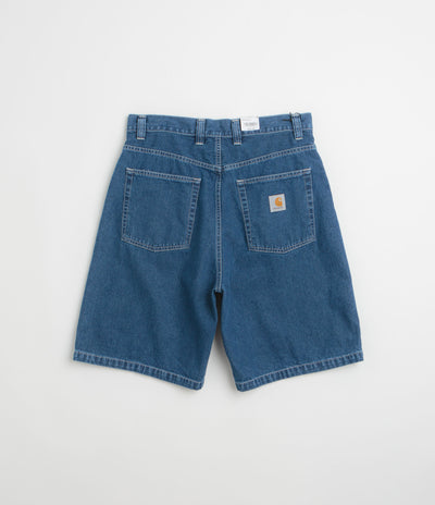 Carhartt Brandon Shorts - Stone Washed Blue