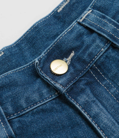 Carhartt Brandon Shorts - Stone Washed Blue