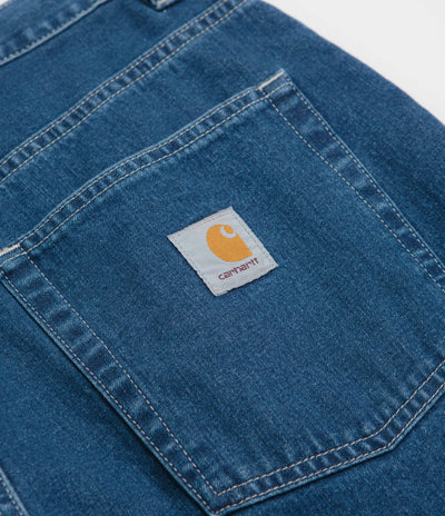 Carhartt Brandon Shorts - Stone Washed Blue
