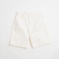 Carhartt Brandon Shorts in White Rinsed thumbnail