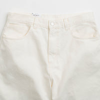 Carhartt Brandon Shorts in White Rinsed thumbnail
