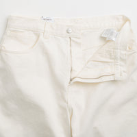 Carhartt Brandon Shorts in White Rinsed thumbnail