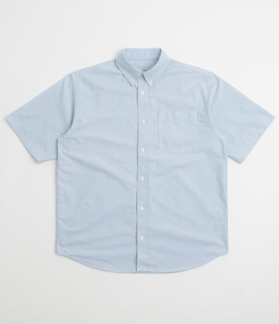 Carhartt Braxton Short Sleeve Shirt in Bleach and Wax