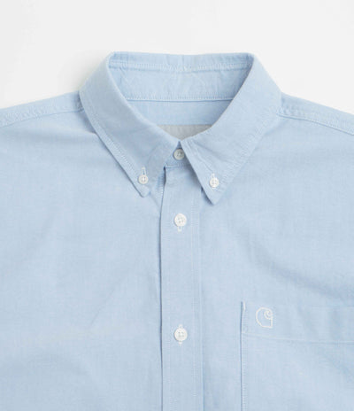 Carhartt Braxton Short Sleeve Shirt - Bleach / Wax