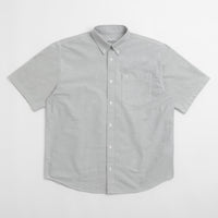Carhartt Braxton Short Sleeve Shirt in Graphite and Wax thumbnail