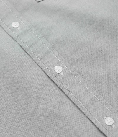 Carhartt Braxton Short Sleeve Shirt in Graphite and Wax