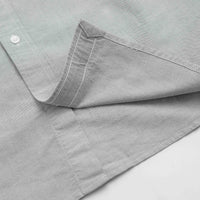 Carhartt Braxton Short Sleeve Shirt in Graphite and Wax thumbnail