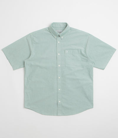 Carhartt Braxton Short Sleeve Shirt - Lily / Wax