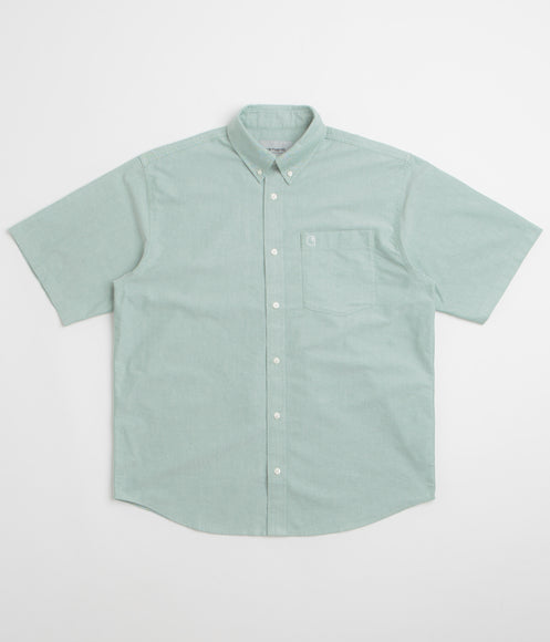 Carhartt Braxton Short Sleeve Shirt - Lily / Wax