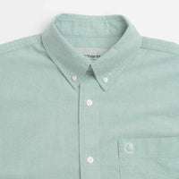 Carhartt Braxton Short Sleeve Shirt - Lily / Wax thumbnail