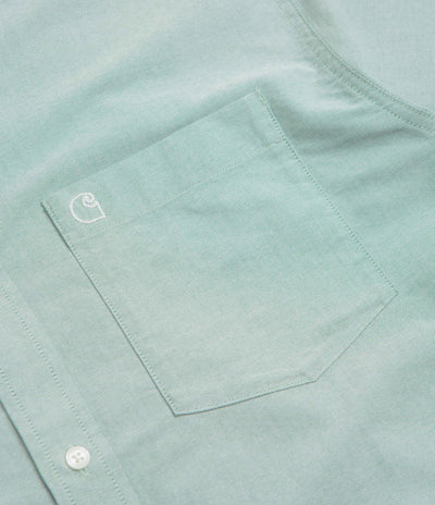 Carhartt Braxton Short Sleeve Shirt - Lily / Wax