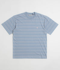 Carhartt Brodine T-Shirt in Brodine Stripe and Sorrent