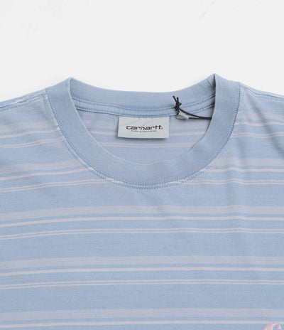 Carhartt Brodine T-Shirt in Brodine Stripe and Sorrent