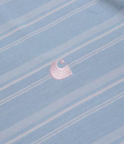 Carhartt Brodine T-Shirt in Brodine Stripe and Sorrent