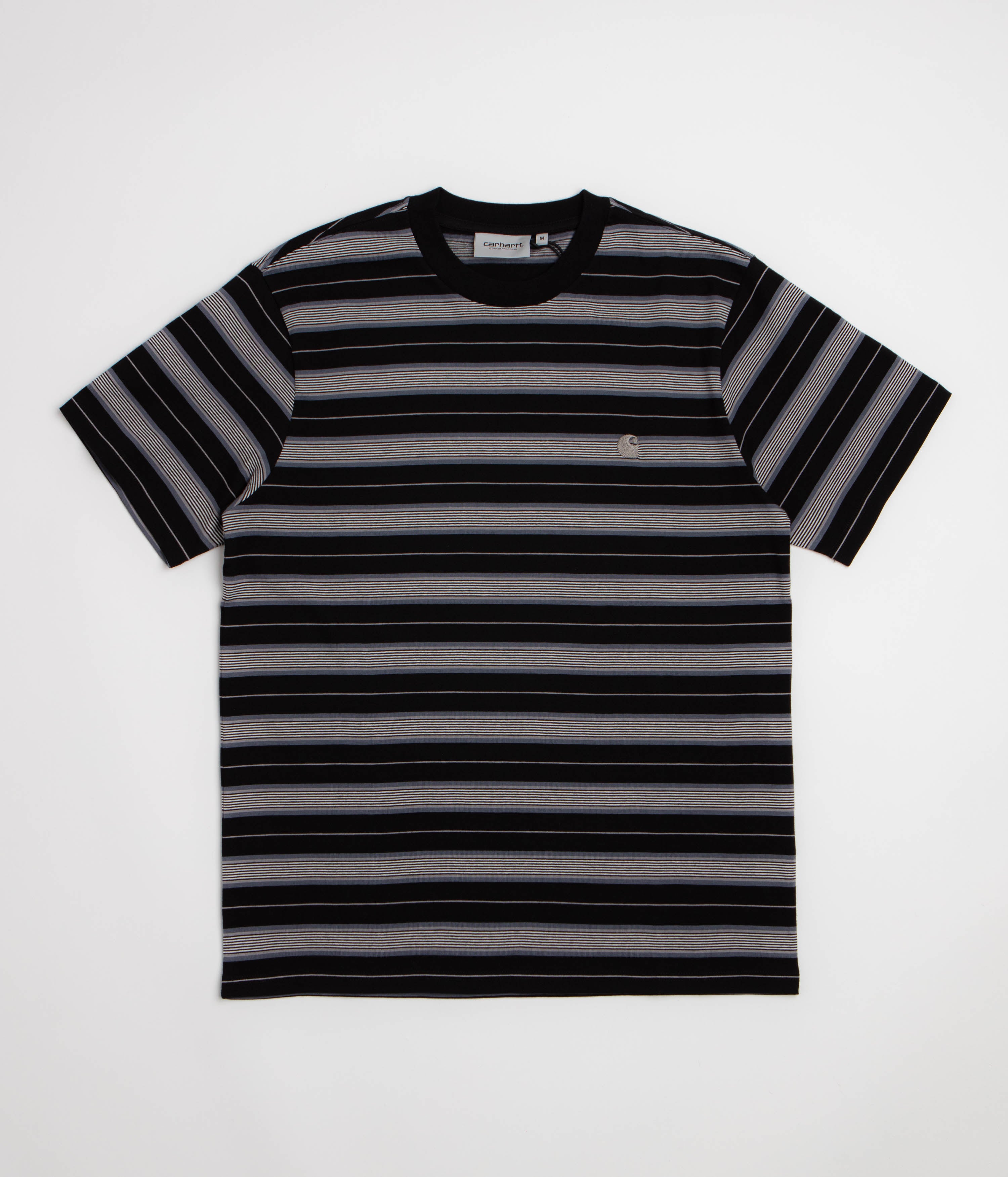 Carhartt Bronson T-Shirt in Bronson Stripe and Black