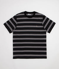 Carhartt Bronson T-Shirt in Bronson Stripe and Black