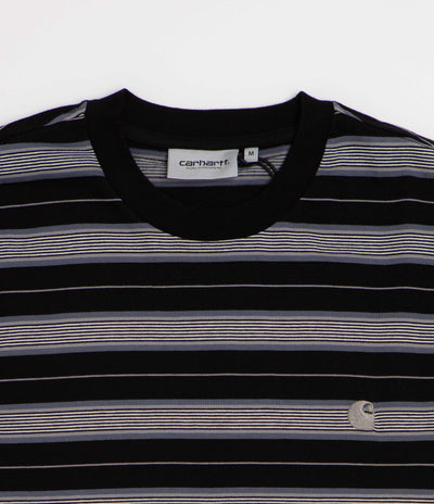 Carhartt Bronson T-Shirt - Bronson Stripe / Black