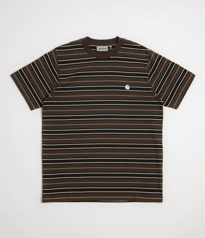 Carhartt Bronson T-Shirt - Bronson Stripe / Cypress