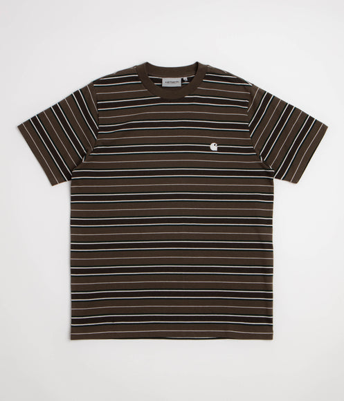 Carhartt Bronson T-Shirt - Bronson Stripe / Cypress