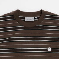 Carhartt Bronson T-Shirt - Bronson Stripe / Cypress thumbnail