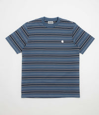 Carhartt Bronson T-Shirt in Bronson Stripe and Icesheet