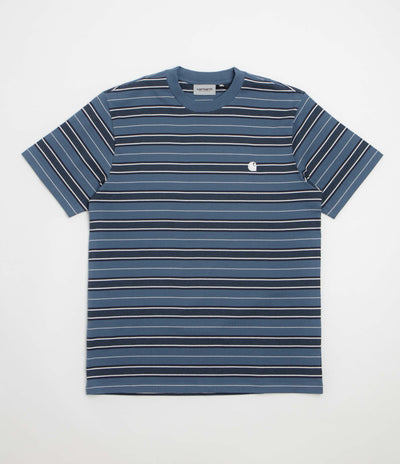 Carhartt Bronson T-Shirt - Bronson Stripe / Icesheet