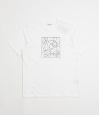 Carhartt By The Numbers T-Shirt in White and Black