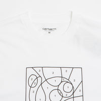 Carhartt By The Numbers T-Shirt - White / Black thumbnail