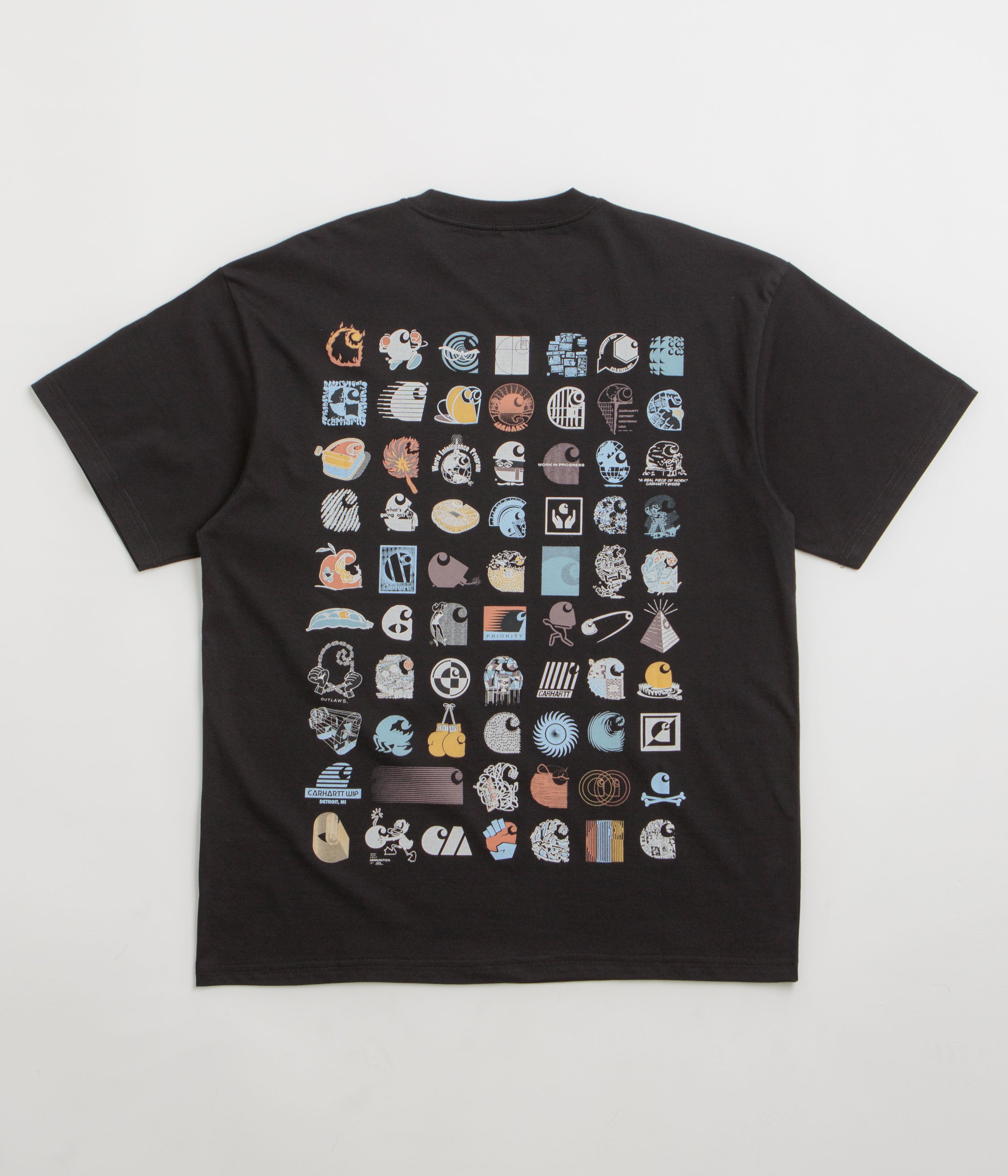 GX1000 Bomb Hills Not Countries T-Shirt - Sports Grey | Flatspot