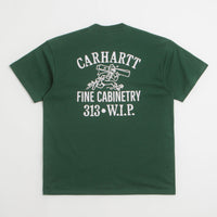 Carhartt Cabinetry T-Shirt - Conifer / White thumbnail