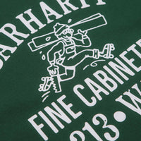 Carhartt Cabinetry T-Shirt - Conifer / White thumbnail