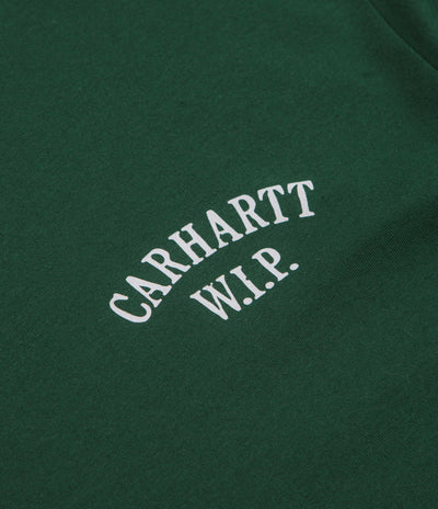 Carhartt Cabinetry T-Shirt - Conifer / White