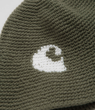 Carhartt Cane Bucket Hat - Dollar Green / White