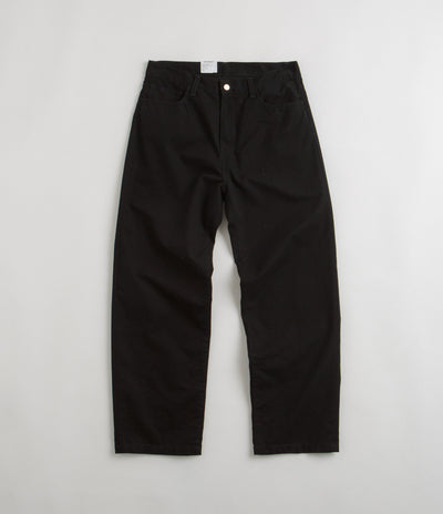 Carhartt Canvas Landon Pants in Black Rinsed