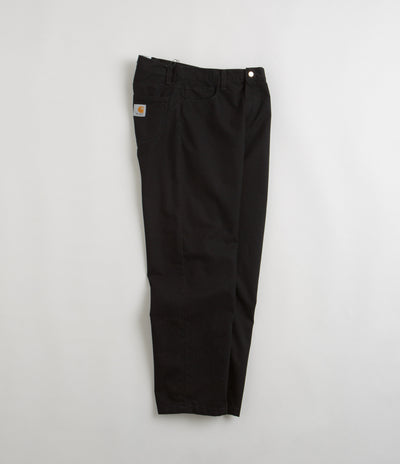 Carhartt Canvas Landon Pants in Black Rinsed