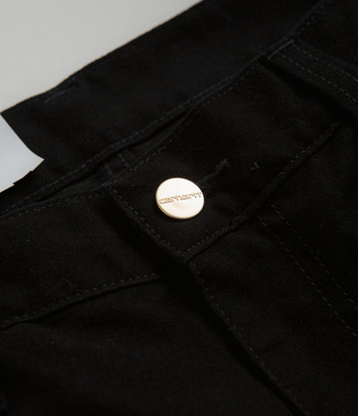 Carhartt Canvas Landon Pants in Black Rinsed