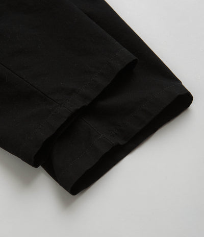 Carhartt Canvas Landon Pants in Black Rinsed