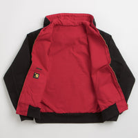 Carhartt Canvas OG Active Jacket in Black and USA Red thumbnail