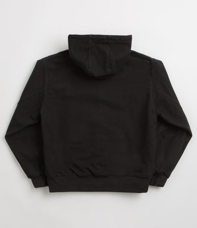 Carhartt Canvas OG Active Jacket in Black and USA Red