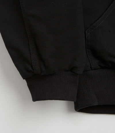 Carhartt Canvas OG Active Jacket in Black and USA Red