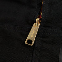 Carhartt Canvas OG Active Jacket in Black and USA Red thumbnail