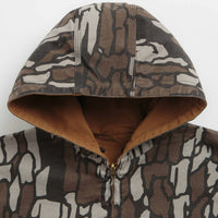Carhartt Canvas OG Active Jacket in Hamilton Brown and Camo Trebark thumbnail