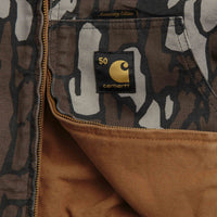 Carhartt Canvas OG Active Jacket in Hamilton Brown and Camo Trebark thumbnail