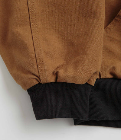 Carhartt Canvas OG Active Jacket in Hamilton Brown and Camo Trebark