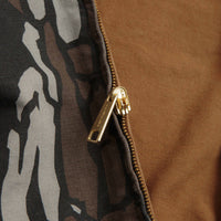 Carhartt Canvas OG Active Jacket in Hamilton Brown and Camo Trebark thumbnail