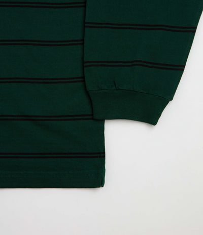 Carhartt Cardona Pocket Long Sleeve T-Shirt - Cardona Stripe / Natural / Dark Scarab