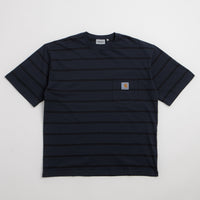 Carhartt Cardona Pocket T-Shirt - Cardona Stripe / Natural / Dark Navy thumbnail